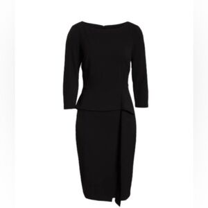 Vince Camuto Nordstrom Black Asymmetrical Dress